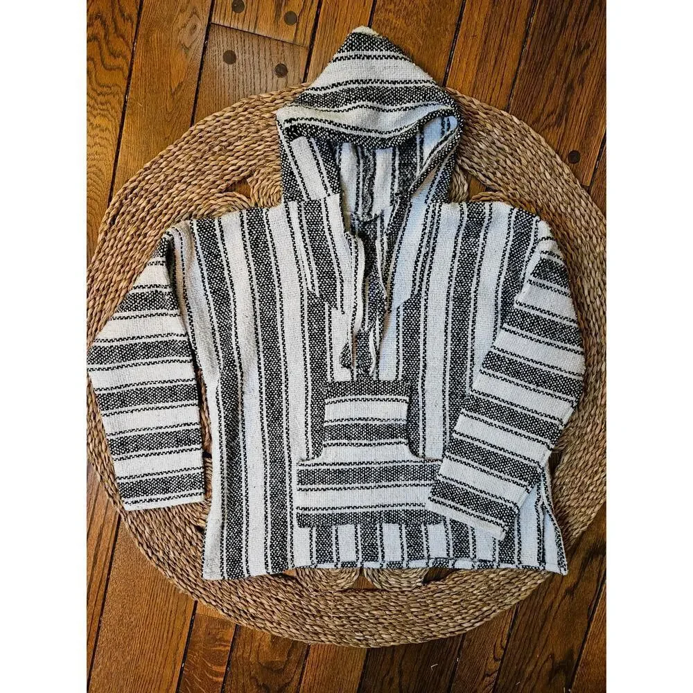 Vintage 90's Baja Hooded Pullover - Picture 8 of 10